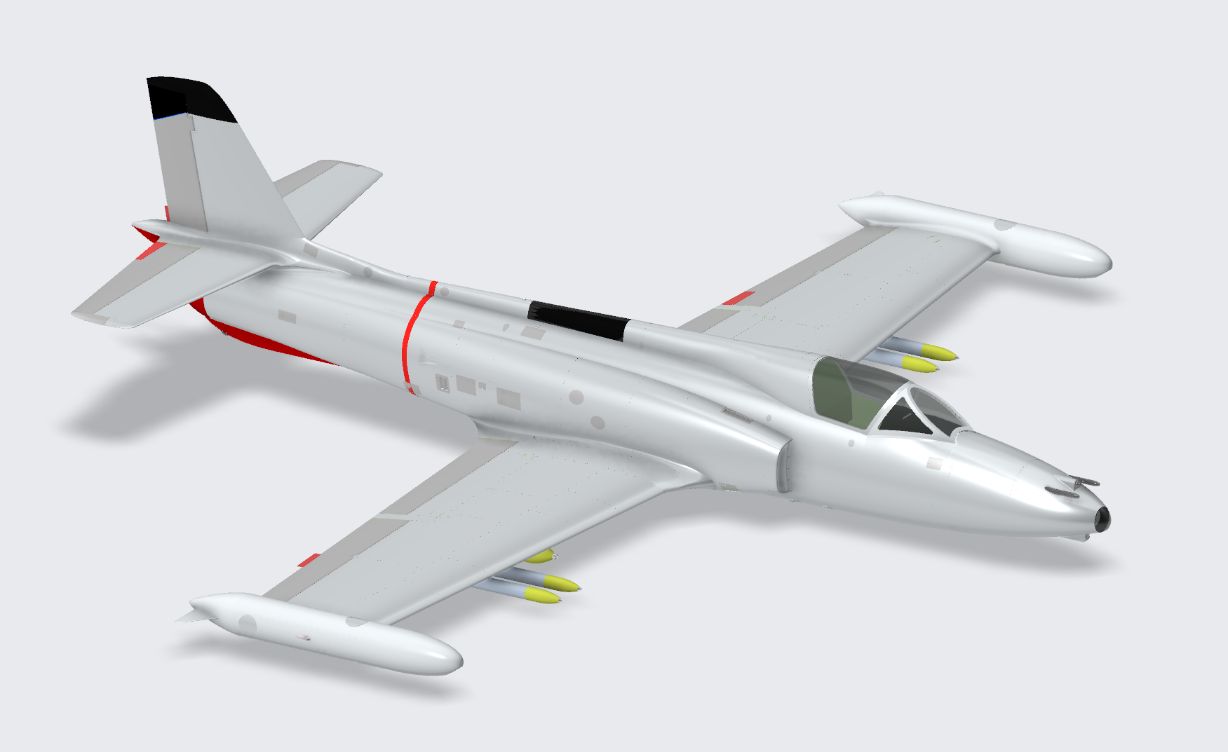 J-21 Jastreb -南斯拉夫60年代设计的轻型攻击机